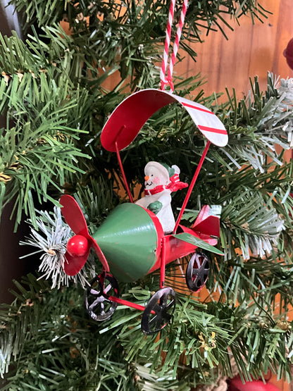 Snowman in a Plane