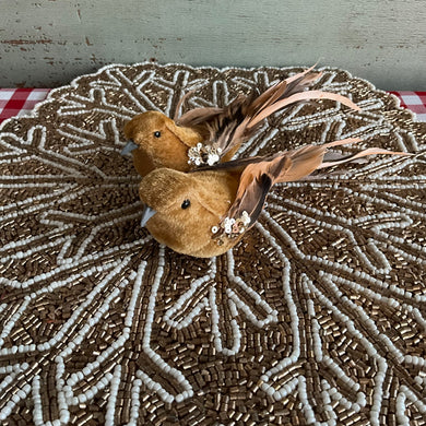Gold Feather Bird