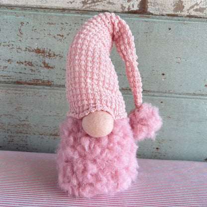 Fluffy Pink Gnome