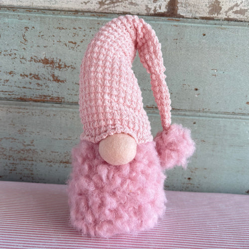 Fluffy Pink Gnome