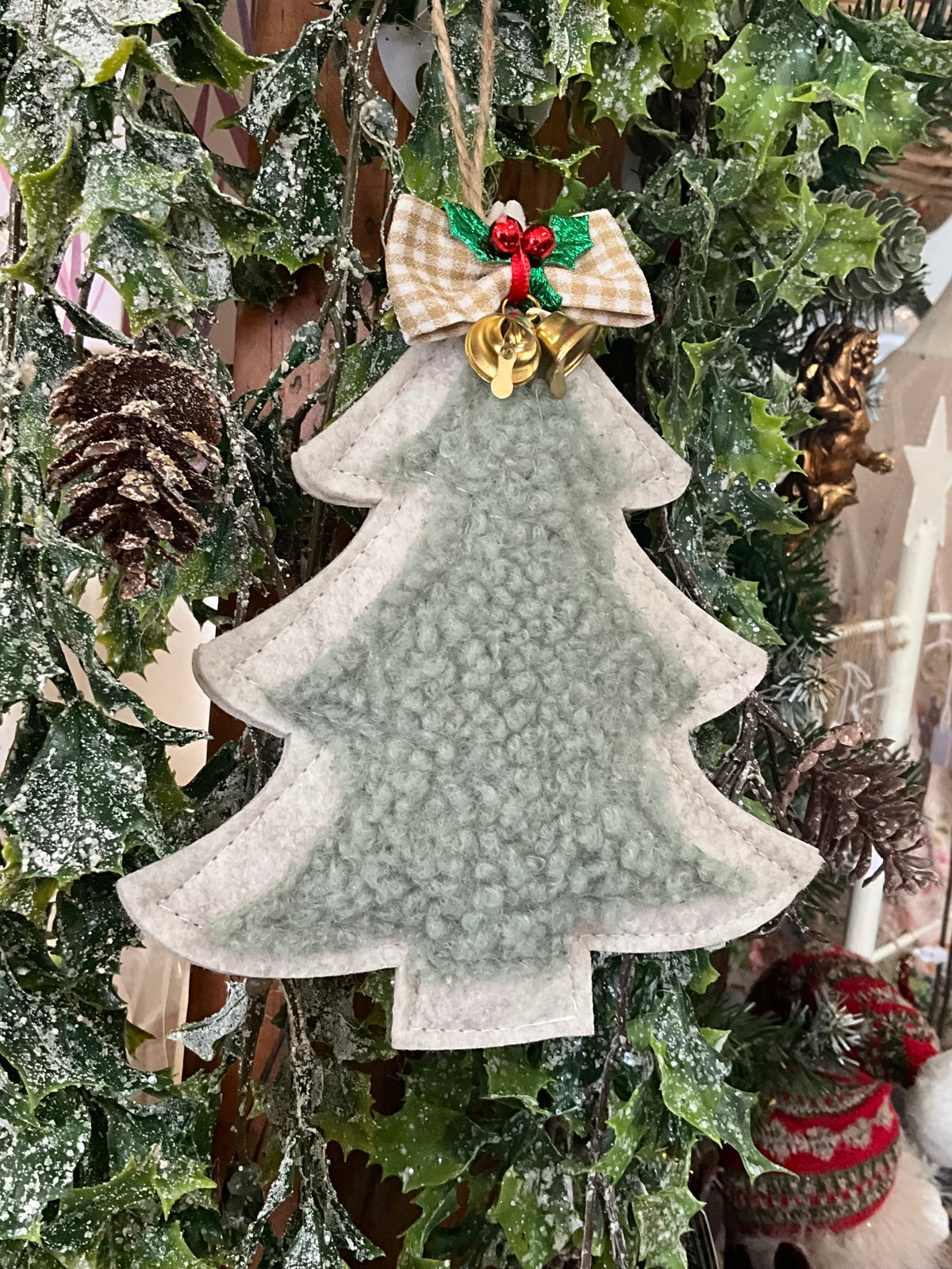Felt Wool Tree Deco