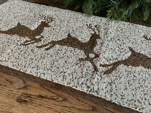 Beaded Table Runner