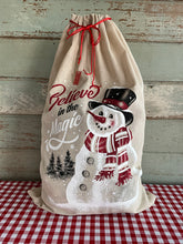 Load image into Gallery viewer, Country Santa Sack