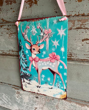 Load image into Gallery viewer, Pink Retro Deer Sign