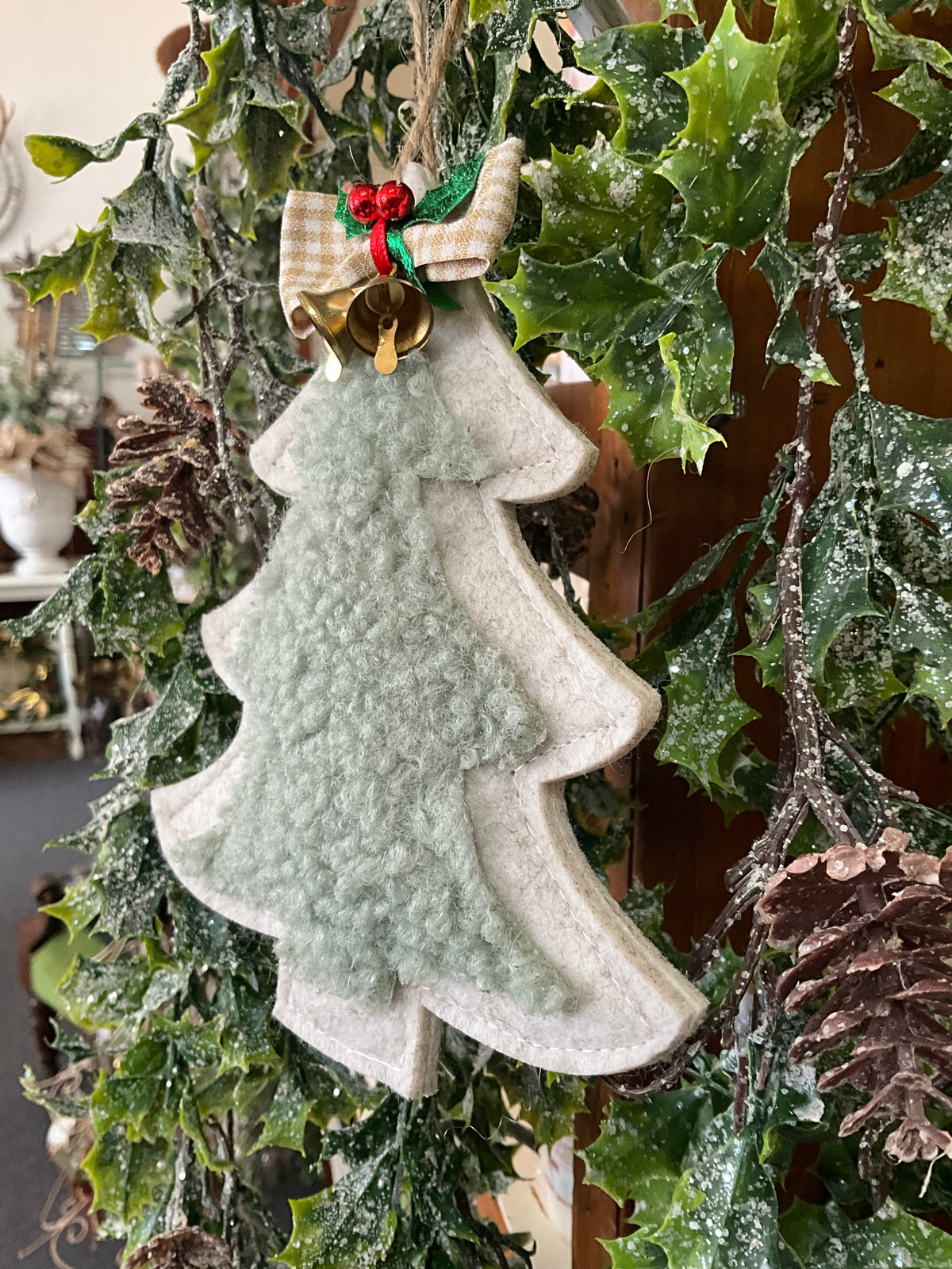 Felt Wool Tree Deco