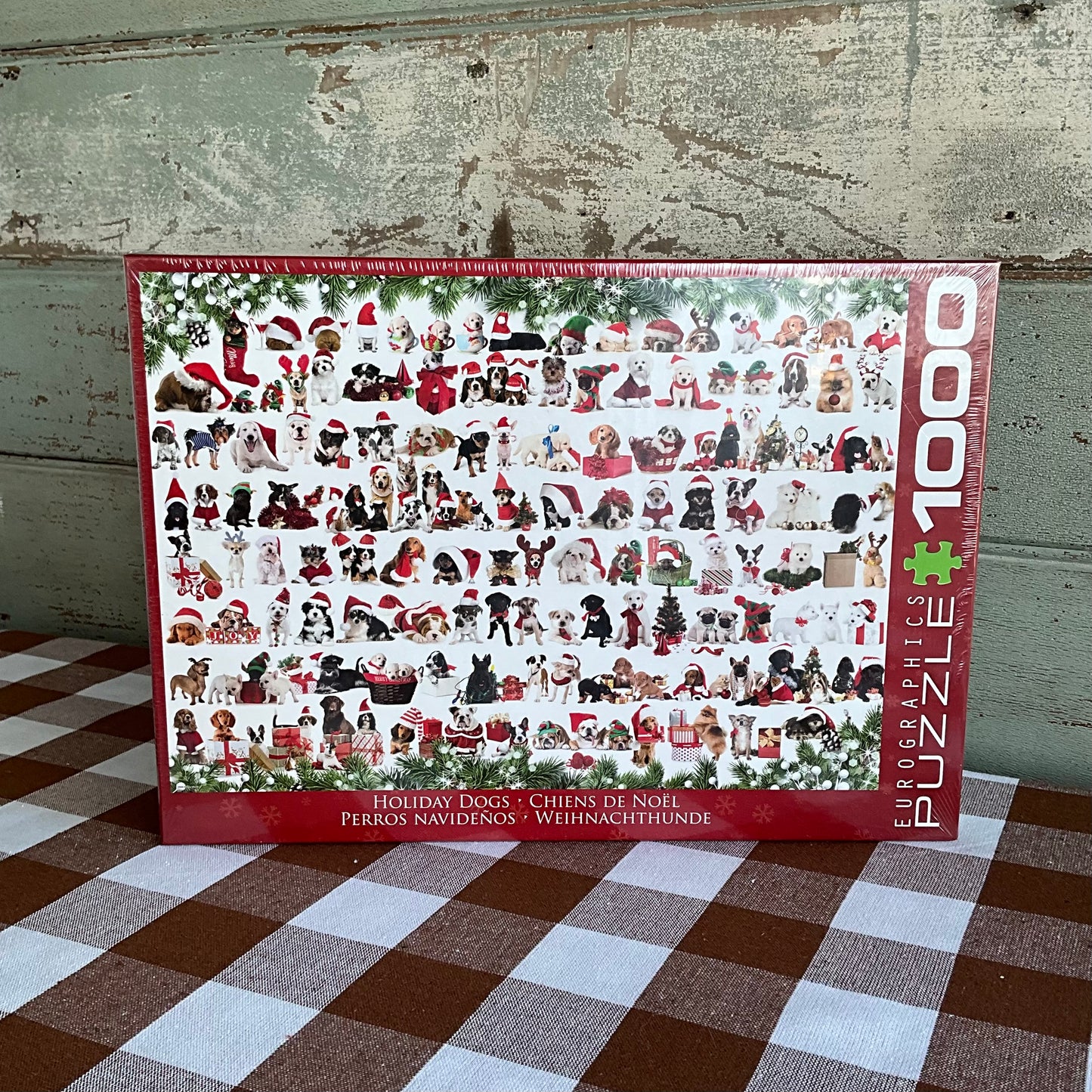 Christmas Dogs Jigsaw
