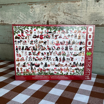 Christmas Dogs Jigsaw