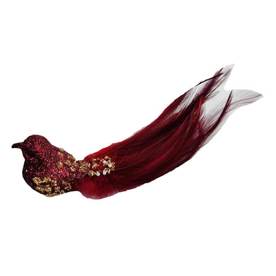 Bugle Bead Red Bird