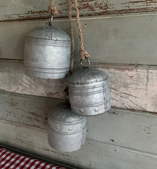 Three Metal Bells