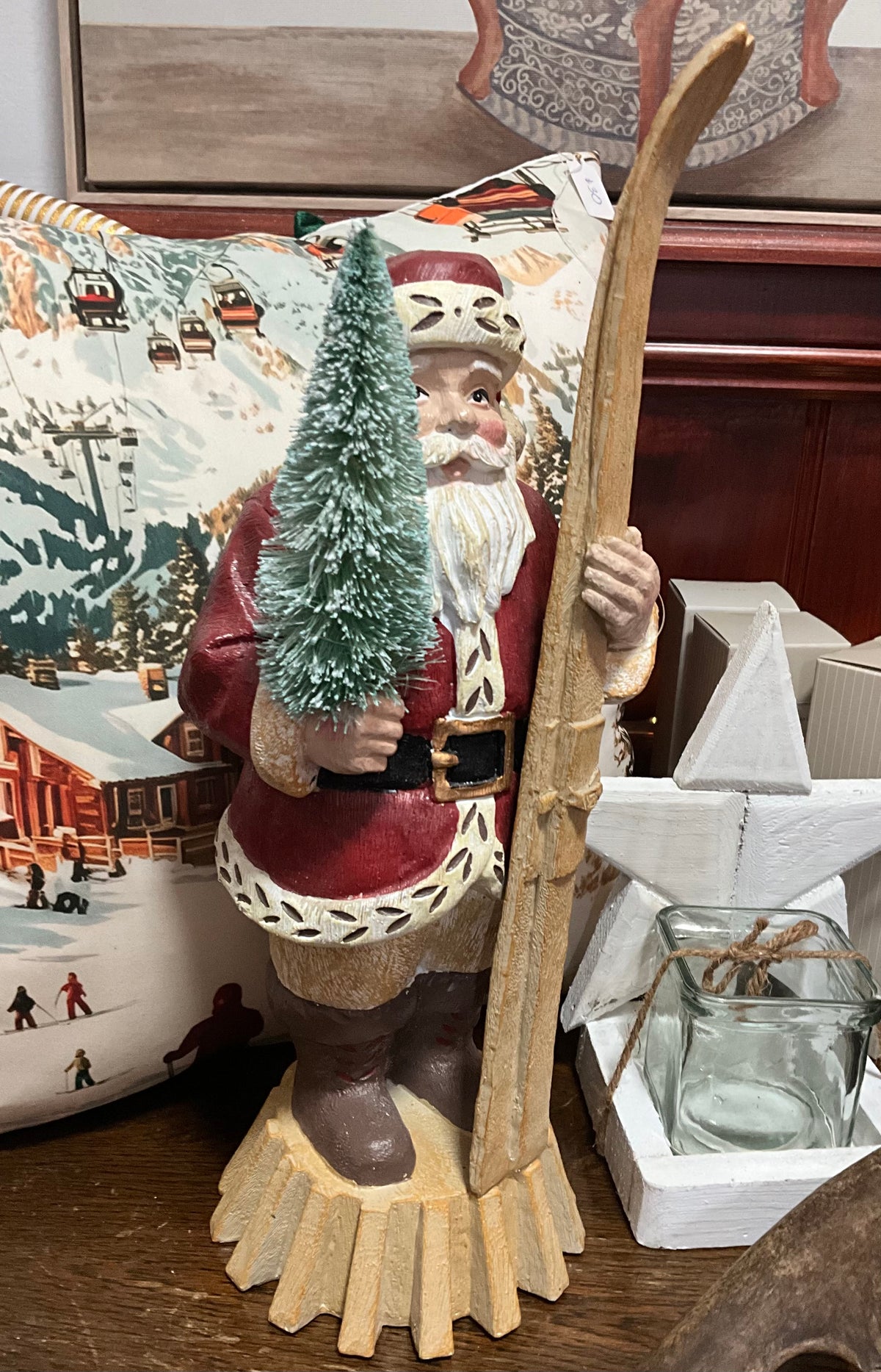 Light Up Ski Santa RAZ