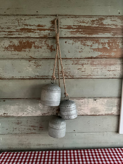 Three Metal Bells