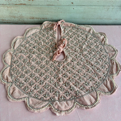 Pink Tree Skirt Small