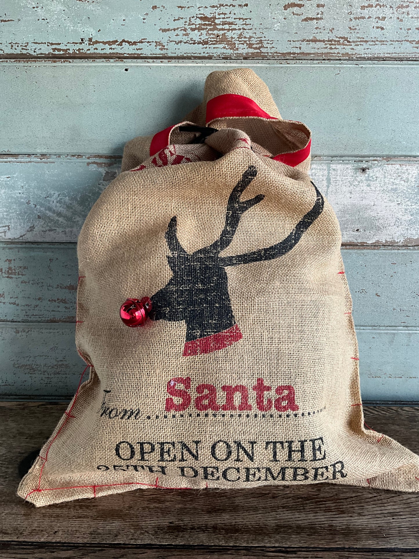 Hessian Santa Sack