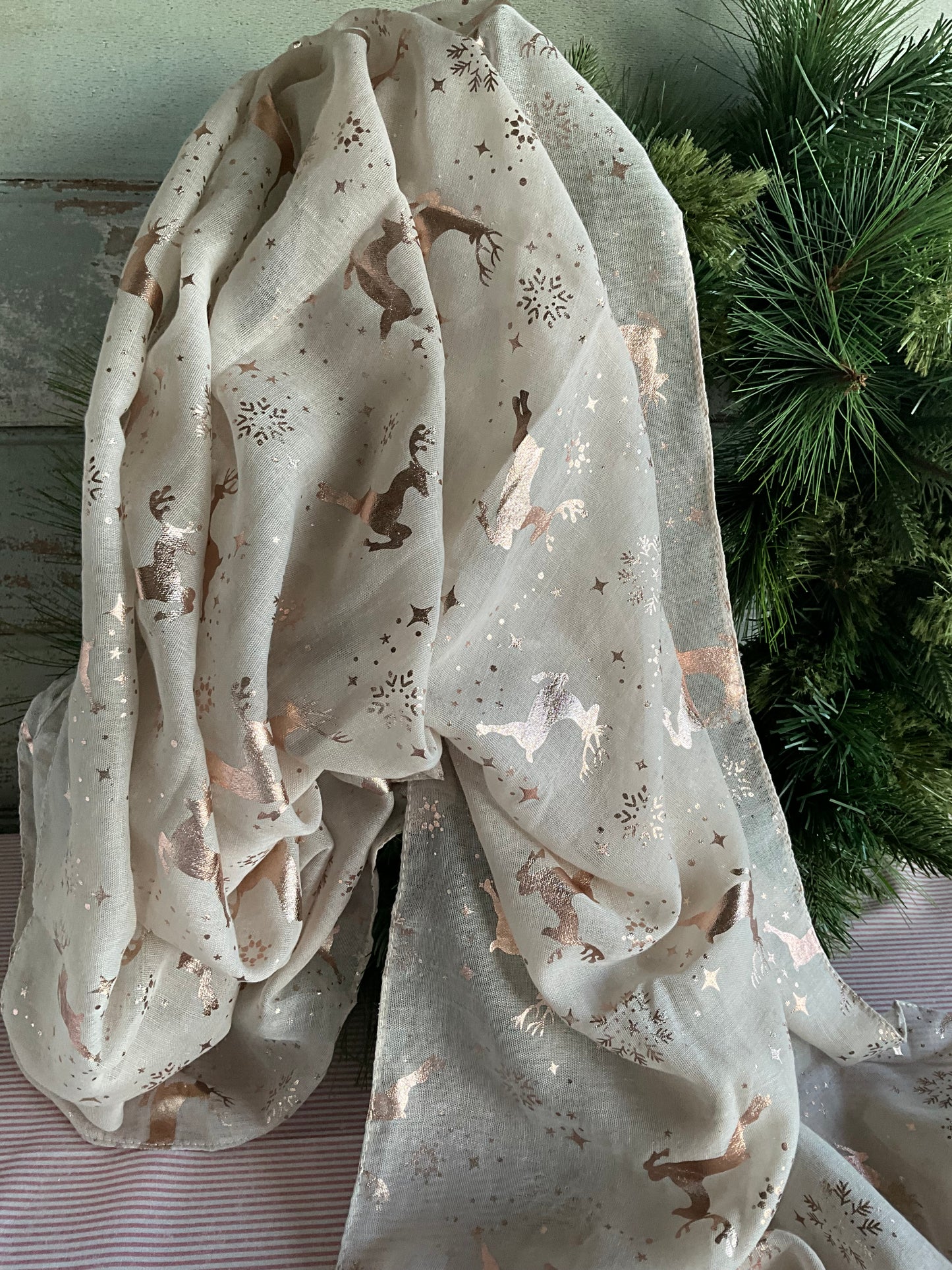 Sheer Deer Fabric