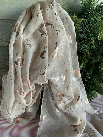 Sheer Deer Fabric