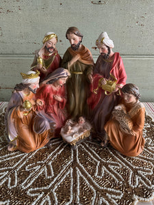 Pastel Nativity