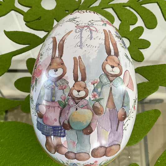 Vintage Egg Tin