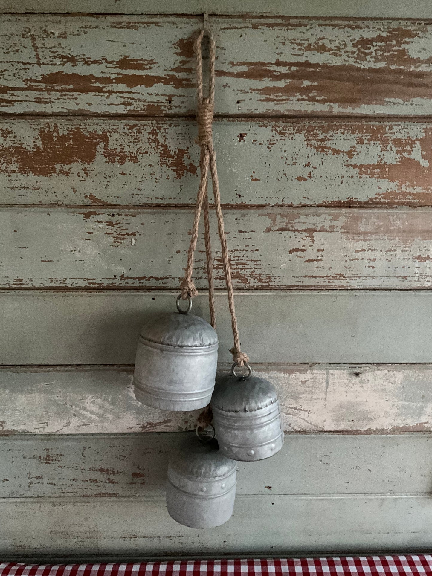 Three Metal Bells