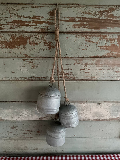 Three Metal Bells