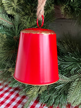 Load image into Gallery viewer, Red Tin Bell