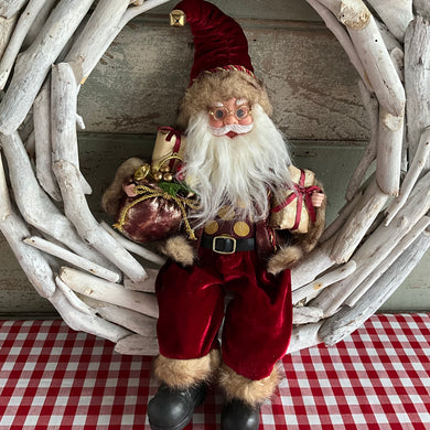 Sitting Musical Santa