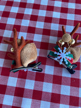 Load image into Gallery viewer, Reindeer Hair Clips