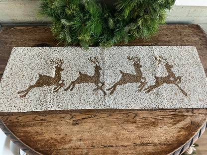 Beaded Table Runner