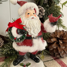 Load image into Gallery viewer, Santa with Cardinal RAZ