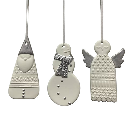 Porcelain Character Decorations