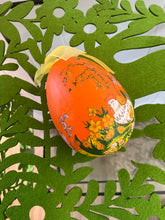 Load image into Gallery viewer, Orange Paper Print Egg