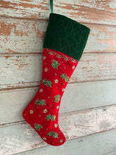 Load image into Gallery viewer, Red Green Stocking