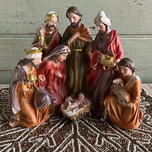 Pastel Nativity
