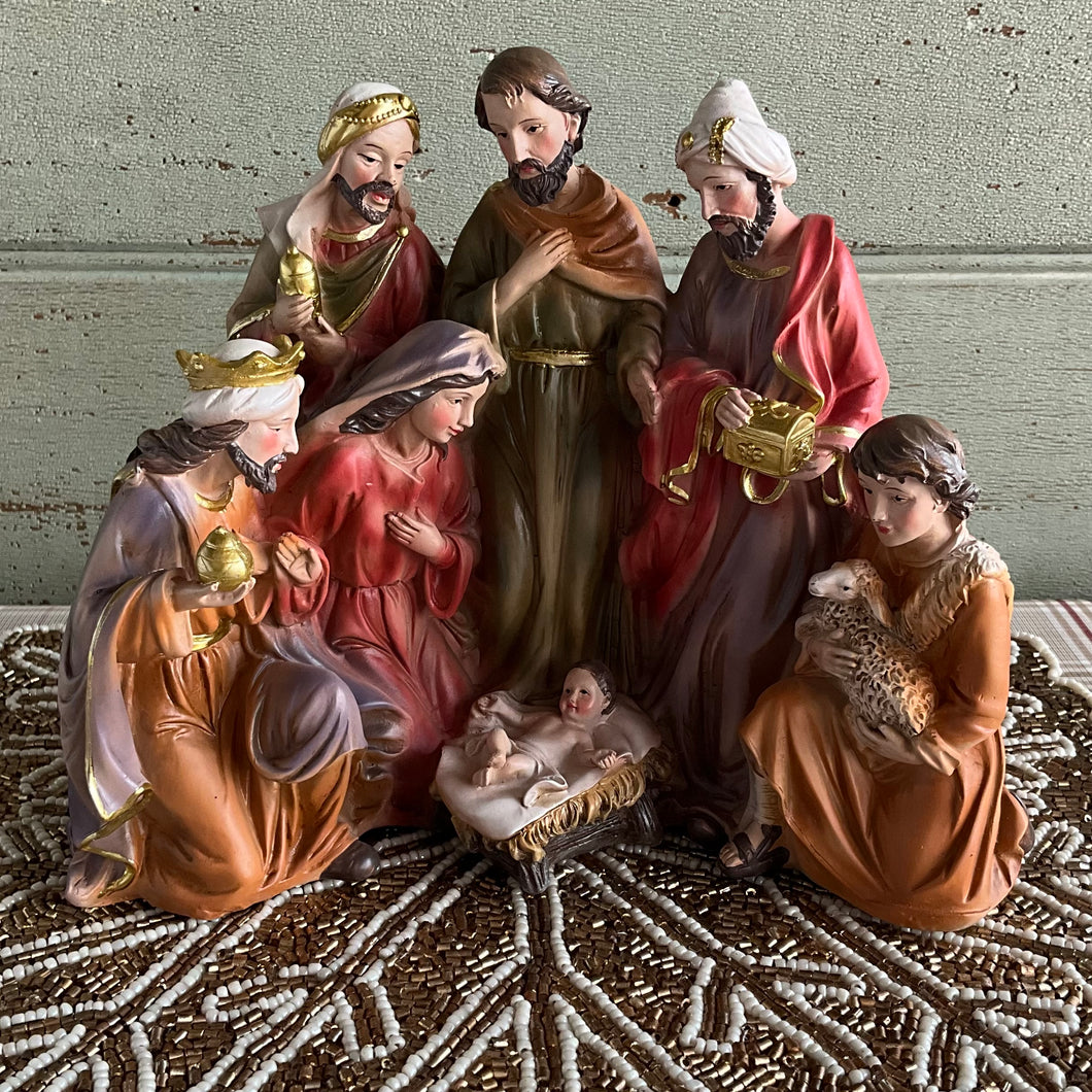 Pastel Nativity