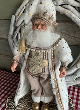 Load image into Gallery viewer, White Gold Santa