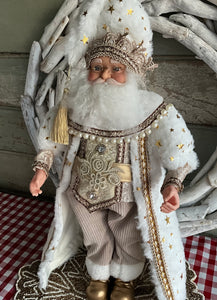 White Gold Santa