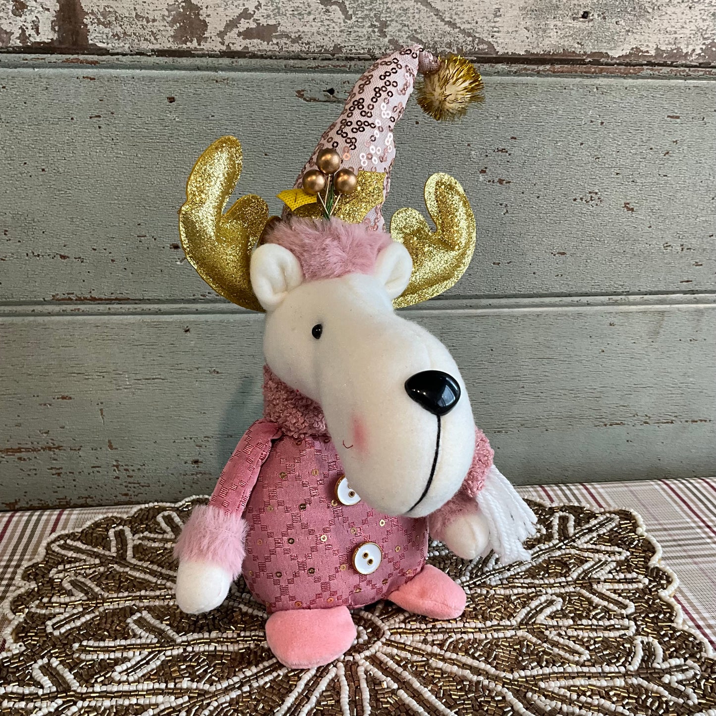 Pink Gold Moose