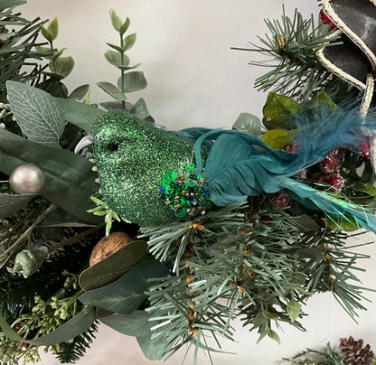 Green Sequin Bird