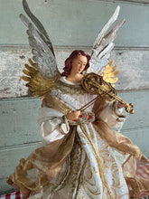 Load image into Gallery viewer, Gold Angel Tree Topper