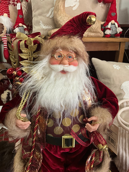 Standing Country Santa
