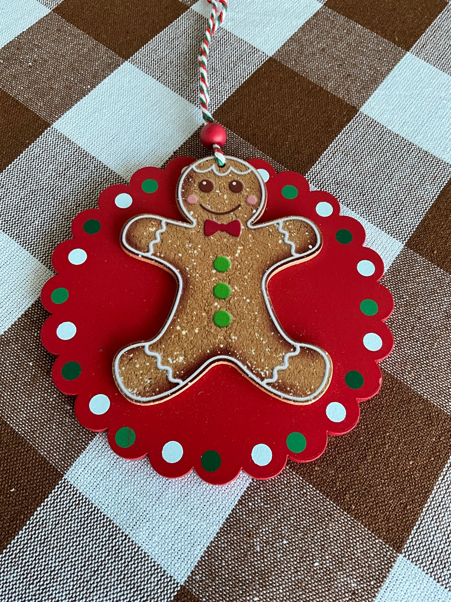Wood Gingerbread Deco