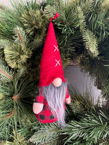 Red Check Gnome