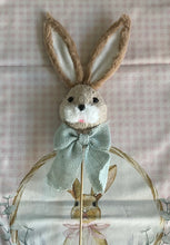 Load image into Gallery viewer, Straw Bunny Bow Tie Pick