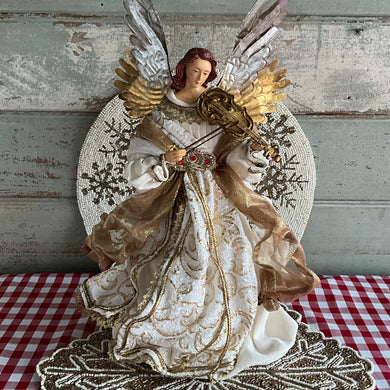 Gold Angel Tree Topper