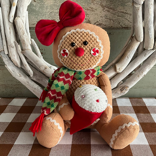 Gingerbread Girl with Icecream