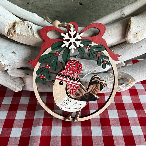 Wooden Country Bird