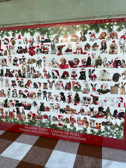 Christmas Dogs Jigsaw