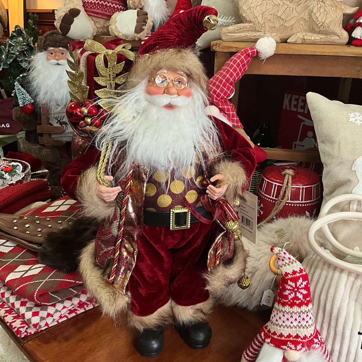 Standing Country Santa