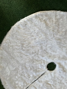 Faux Fur Tree Skirt