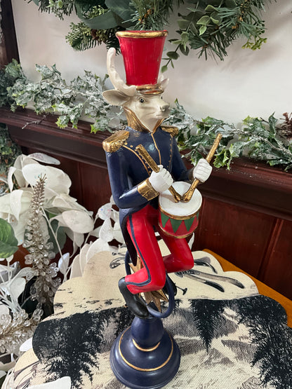 Nutcracker Reindeer with Drum