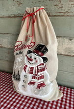 Load image into Gallery viewer, Country Santa Sack
